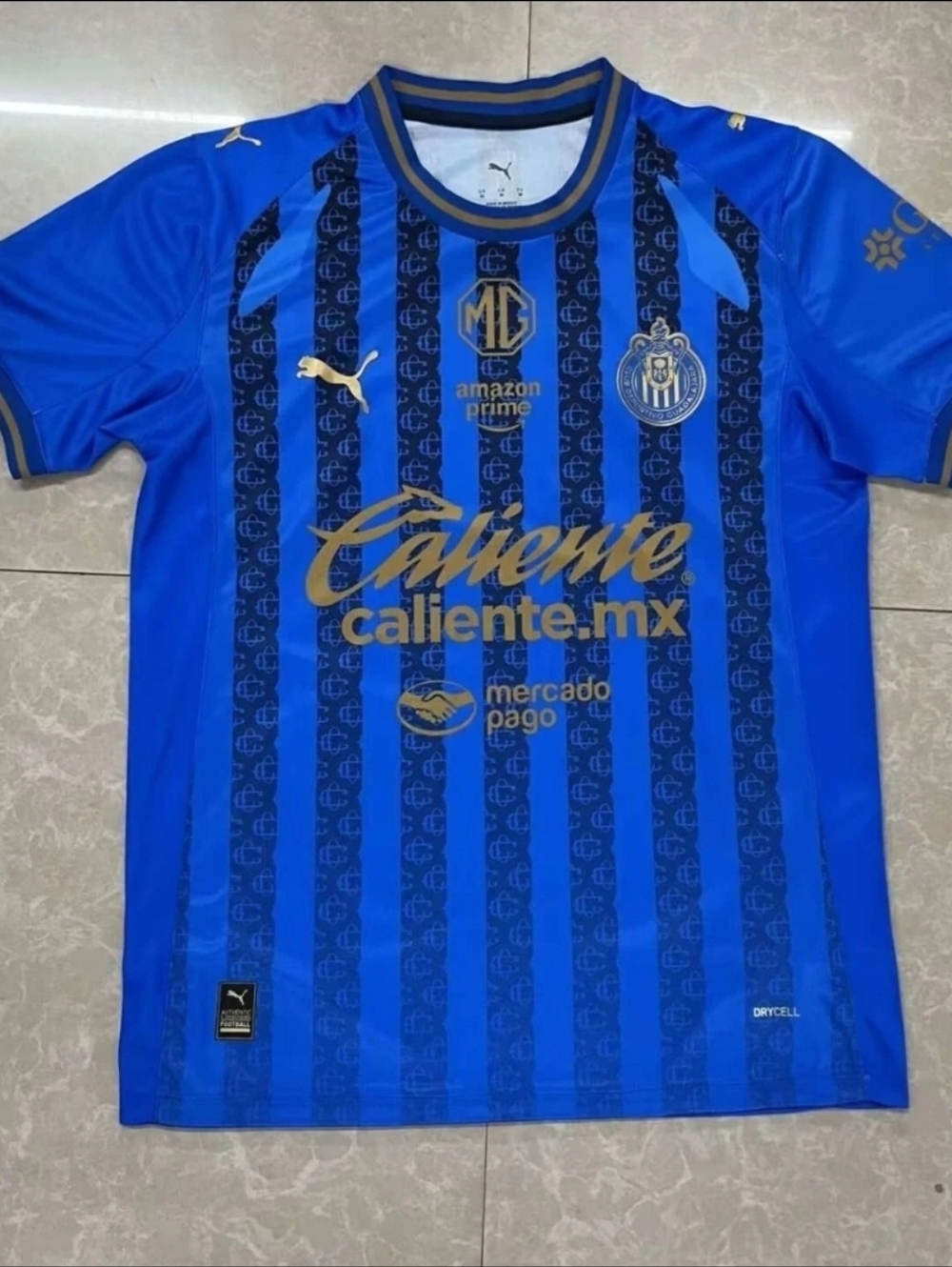 Chivas Soccer Jersey -  Blue & Gold
